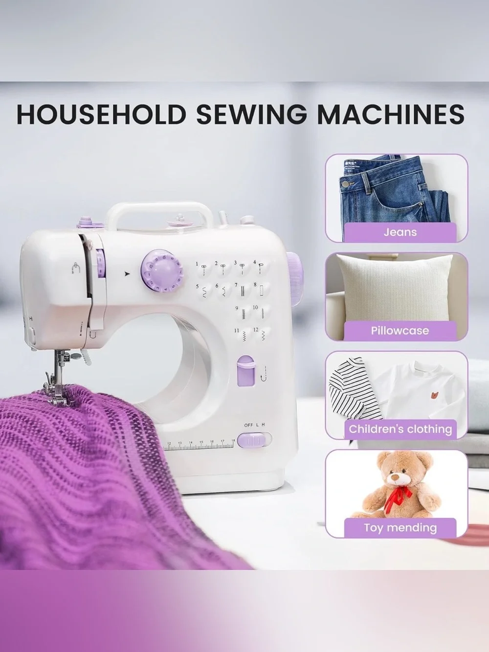 Sewing Machine Multi-Functional Portable Machine - Picture 6 of 6